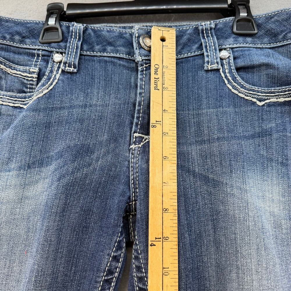 Ariat Jeans Women's 30L (10) Blue Ruby Tall Cowgirl Western Bootcut Vintage - Picture 14 of 16